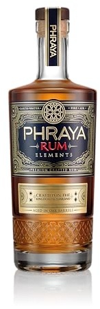 PHRAYA - Elements - Rhum - 40% Alcool - Origine : Thaïlande - Bouteille 70 cl