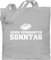 Shirtracer Baumwolltasche - American Football Deko Superbowl Party - Jeden verdammten Sonntag Vintage Weiß - Unisize - Hellgrau - footballfans an jedem verdamten sontag jutebeutel geschenke fans für