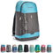 meteor 10 und 20L Kuhl-Rucksack Kühltasche Isolier-Rucksack Lunch Rucksack Kühlbox Picknick Rucksack EIS Campingtasche Picknick-tashe Outdoor Reisentashe (10 L, Meer/Grün)