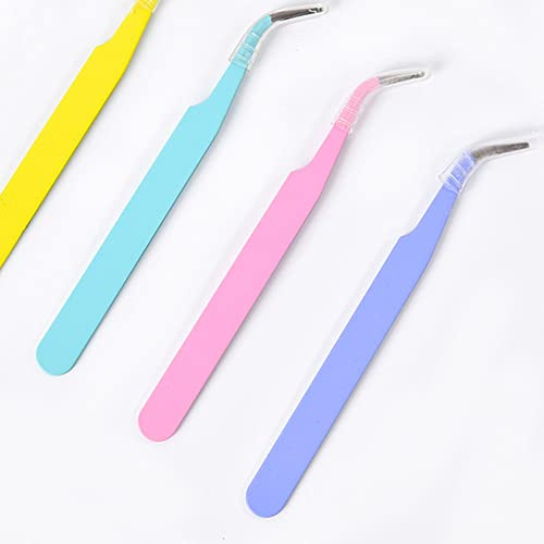HiKin Lot de 4 pinces incurvées pour autocollants de scrapbooking.