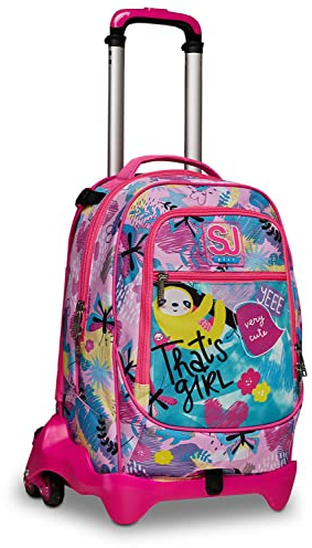 SJ GANG STYLE JAM GANG Jack 3wd Trolley, Unisex - Bambini e ragazzi, Rosa, Taglia Unica