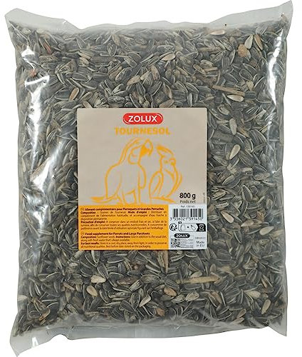 zolux - Tournesol Sac 800 g pour perroquets et Grandes perruches