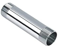 1 pz Raccordi per tubi in acciaio inox, filettatura maschio per tubo dell'aria, tubo dell'acqua, tubo del carburante (DN15 1/2 150 mm)