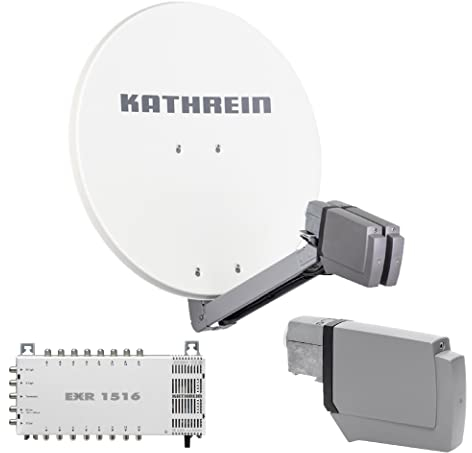Kathrein CAS 80 Sat-Antenne weiß (we) - 16 Teilnehmer
