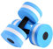 Wassergymnastik Geräte, 2PCS Wasserhanteln, Wassergymnastik Zubehör,Aquatic Übungshanteln, Wasserhanteln Schwimmen Barbells, EVA-Schaum-Hantel Aqua-Fitness, Hydrotherapie