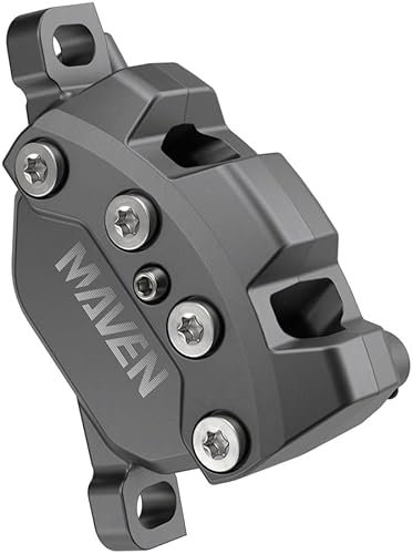 SRAM Maven Bronze Scheibenbremssattel Montage - vorne/hinten, Pfostenmontage, 4-Kolben, Dark Polar, A1