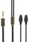 ABLET Cavo bilanciato maschio 7N OCC in rame placcato argento da 4,4 mm, cavo bilanciato da 4,4 mm, compatibile con cuffie Sennheiser HD650, HD600, HD580, HD660S, HD58X, Massdrop HD6XX