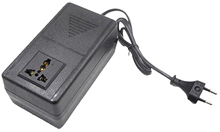 Junterone Transformateur de Tension 300W 220V Vers 110V Convertisseur Courant Alternatif (AC) Adaptateur de Voyage Facile à Utiliser Prise Européenne (EU) Noir