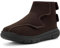 FitVille Extra Breit Senioren Hausschuhe Herren mit Klettverschluss Winterschuhe Braun 45 EU X-Weit