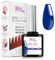 One Step Gellack Nagellack UV/LED One Step 12 ml - Blau - Gel Für Glänzende Nägel Mit oder Ohne Basis und Top Coat