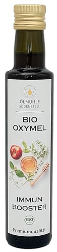 Bio Oxymel Immun Booster 250 ml | Apfelessig-Kräuterauszug mit Honig | Ausgewählte Pflanzen, traditionell hergestellt und naturbelassen, zur natürlichen Stärkung