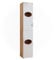 Vicco Wäscheschrank Irma, Goldkraft Eiche/Weiß Hochglanz, 37.2 x 192 cm