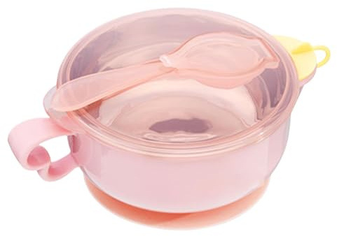 Ventouse, bols pour , bol alimentaire isotherme, bol complémentaire pour , capacité de 400 ml, bol isotherme pour nourriture complémentaire, portable, adapté au camping, pique-nique,