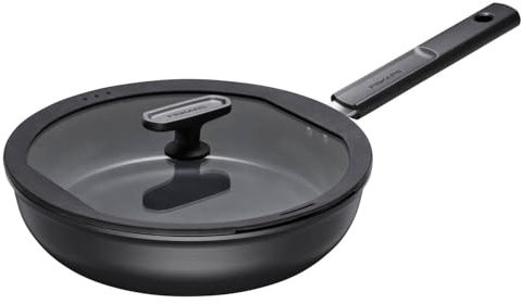 Fiskars Hard Face Sauteuse antiadhésive 26cm, Noir