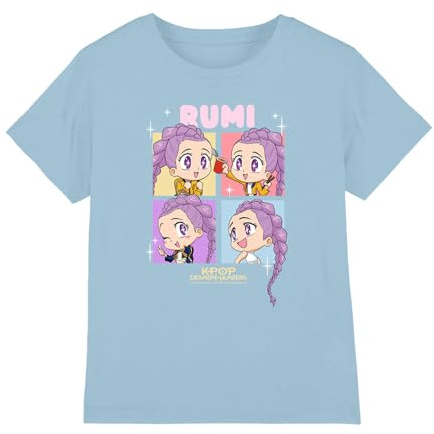 Kpop Demon Hunters Unisex Kids Kpop Demon Hunters - Huntrix Rumi Chibi Boxes Kids T Shirt T-Shirt