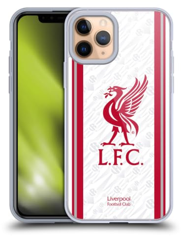 Head Case Designs Officially Licensed Liverpool Football Club Away 2026/27 Kit Gel Case [Military Grade Protection] Compatible with Apple iPhone 11 Pro and Compatible with MagSafe
