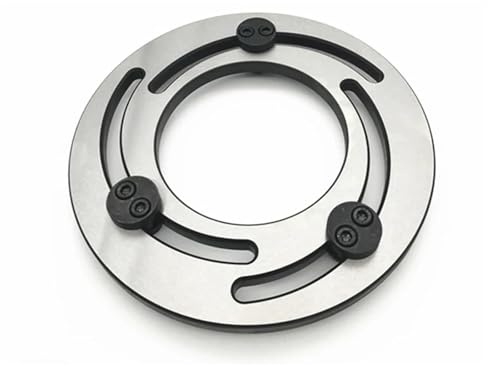 Hydraulic Three Jaw Chuck with Adjustable Steel Soft Jaw Boring Ring for CNC Lathe Turning and Cutting