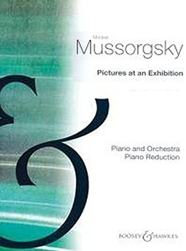 Bilder einer Ausstellung: Klavier und Orchester. Klavierauszug.
