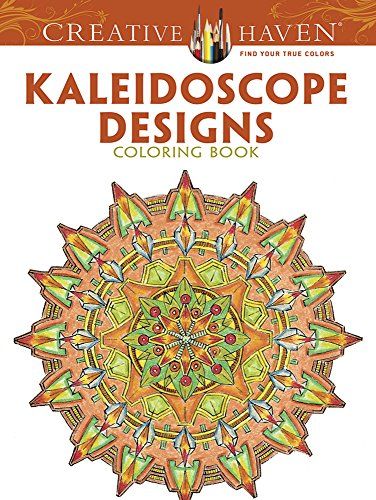 Kaleidoscope Designs Adult Coloring Book