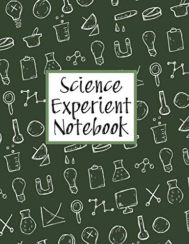Science Experiment Notebook: Scientific Project Journal and Record Book, Kids School Project Planner for Chemistry Physics Biology Research