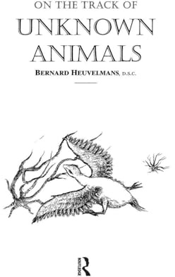 On The Track Of Unknown Animals