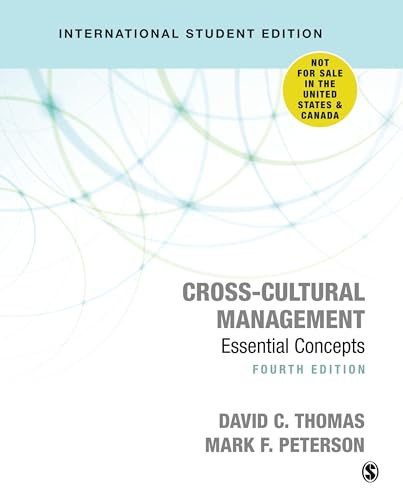 Cross-Cultural Management: Essential Concepts