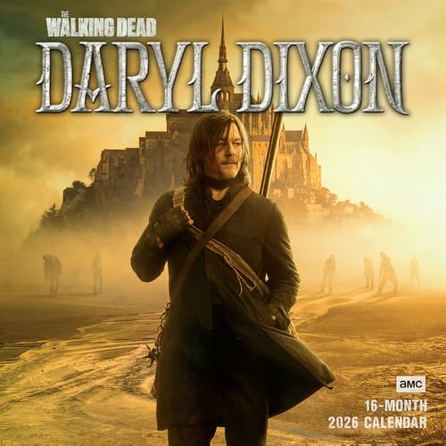WALKING DEAD DARYL DIXON 2026 WALL CALENDAR