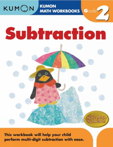 Kumon Grade 2 Subtraction (Kumon Math Workbooks), Ages 7-8, 96 pages