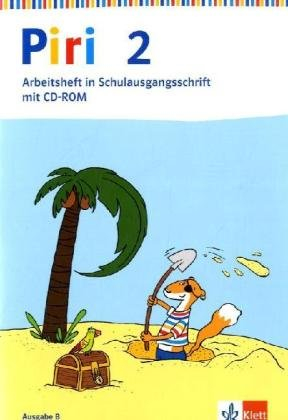 Piri Das Sprach-Lese-Buch. Ausgabe Ost / Arbeitsheft in Schulausgangsschrift 2. Schuljahr mit CD-ROM