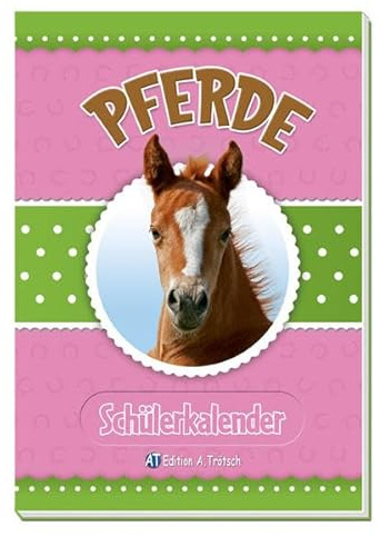 Schülerkalender A5 - Pferde
