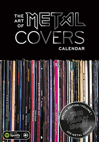 The Art of Metal Covers Vol. 1: Tagesabreißkalender mit 366 Best-of Metal Vinyl Covern aus über 6 Jahrzehnten. Zusätzlich mit praktischen Spotify ... Cover Calendar (The Art of Vinyl Covers)