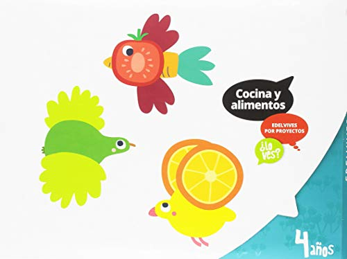 Proyecto ¿Lo ves? - 4 años : Cocina y alimentos - 9788414011522 (SIN COLECCION)