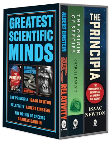 Greatest Scientific Minds: Charles Darwin, Albert Einstein, Isaac Newton: Boxed Set of 3