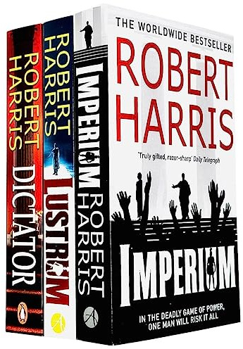Cicero Trilogy Robert Harris Collection 3 Books Collection Set (Imperium, Lustrum, Dictator)