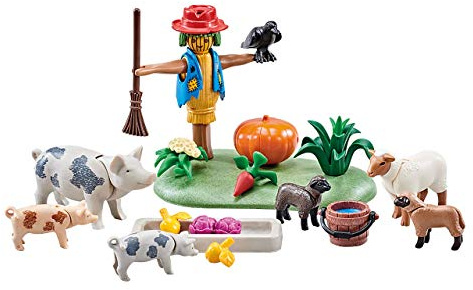 Playmobil Fleckenschwein & Schafe Playset