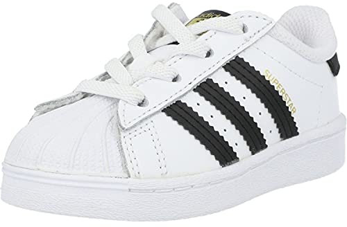 adidas Superstar El I, Scarpe da Ginnastica Unisex-Bambini e Ragazzi, Ftwr White Core Black Ftwr White, 26 EU