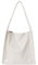 Ulisty Donne Grande Borsa in vernice Morbido Borsa tote Casuale Borsa a tracolla Moda Borsetta bianca