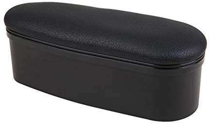 Sarari Auto Tür Armlehnen, PU Leder ergonomische Auto Handlauf Armlehnen Auto Innenteile Armbogen Unterstützung Arm Erhöhung Pad Plus Aufbewahrungsbox Fahrzeug SUV LKW Auto