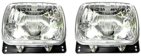 MelTruck® 2x Scheinwerfer H4 Hauptscheinwerfer 12V 24V Positionslicht New Holland Traktor