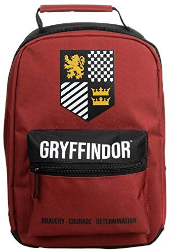 Bioworld Borsa termica per il pranzo con stemma di Grifondoro di Harry Potter, marrone