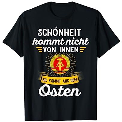 Ossi Geschenk Männer NVA Osten DDR Frauen Ostdeutschland T-Shirt