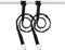Cuerda de remo para kayak, 2 unidades, 1.5 m, cuerda de seguridad, canoa, cuerda elástica de remo de pesca, cuerda de seguridad con mosquetón, accesorios de paleta de kayak