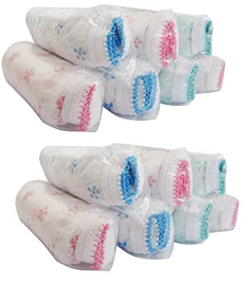 ACMEDE Lot de 14 Slips Jetables Femme Culottes Accouchement sous-vêtement Culotte Jetable Enceinte Non-Tissés Confortable Elastique pour Maternité Grossesse Spa Voyage Hôtel,M-3XL