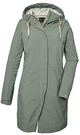 G.I.G.A. DX Damen Softshell Parka mit Kapuze/Outdoorjacke GS 16 WMN SFTSHLL PRK, mint, 48, 41449-000