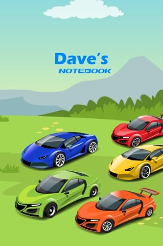 Dave's Notebook: A personalised race car book