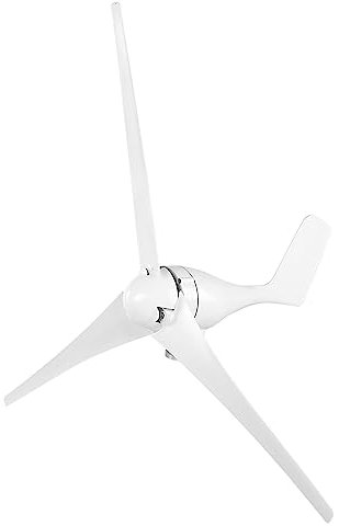 Generatore Eolico 200 W, Kit di Turbine Eoliche a 3 Pale Generatore 200 W Piccolo Alimentatore per Cabina Mobile di Barche, Pannelli Solari (24V)