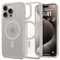 Spigen Ultra Hybrid MagFit Case for iPhone 15 Pro Max, Compatible with MagSafe Accessories - Frost Natural Titanium