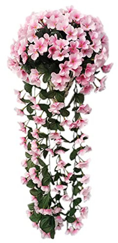 TianWlio Künstliche Hängepflanze Efeupflanze gefälschter 1 Stück künstliche Reben Wandbehang Faux Rattan Pflanze Wohnkultur für Wand Indoor Outdoor Hängekörbe Plastikpflanzen für Indoor (B, One Size)