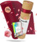 HOMERELLA® Tischläufer Rot [30cm x 35m] - Vlies Tischläufer Rolle - Table Runner Tischband - Tischläufer Stoff - Tischläufer zu Geburtstag, Hochzeit, Weihnachten, Taufe & Konfirmation - Dekoration