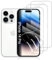 Hhfcryst Protector de Hidrogel Protector para iPhone 14 Pro, 3 Piezas TPU Protectores de Pantalla HD Transparente Suave (Vidrio no templado)